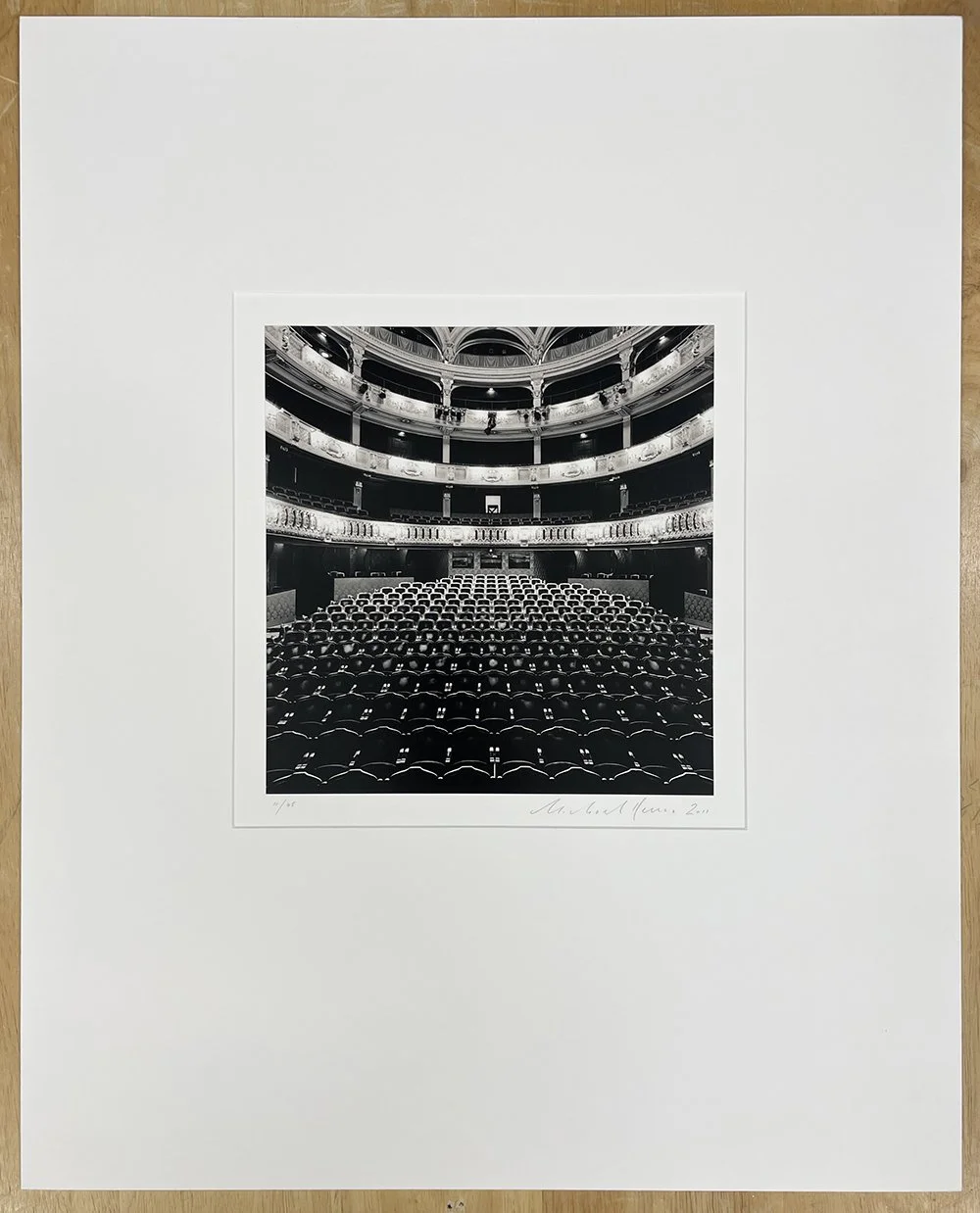 Michael Kenna: Odeon Theatre, Study 1, Paris, France, 2011